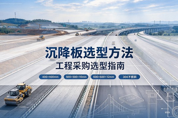 冀州沉降板选择方法
