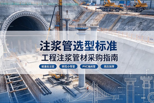 冀州注浆管选型标准