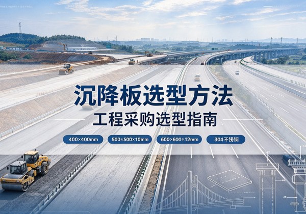 冀州沉降板选择方法